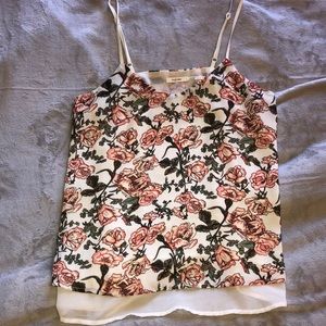 Floral tank top